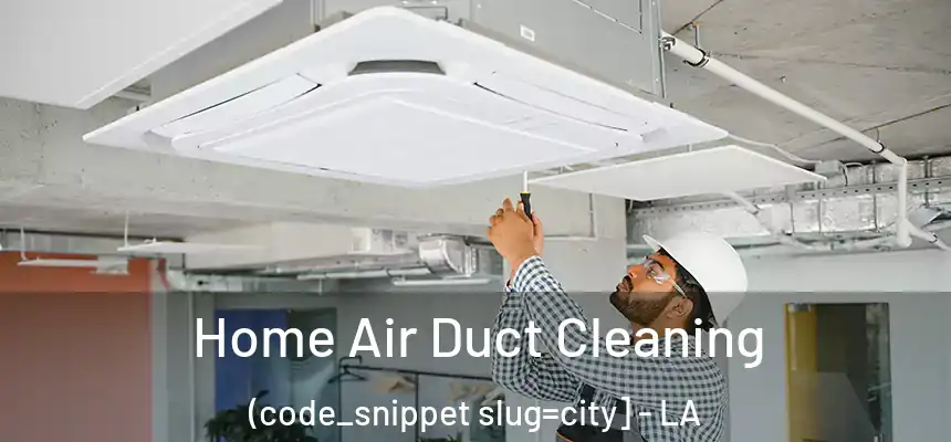  Home Air Duct Cleaning (code_snippet slug=city] - LA